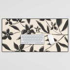 Abstract Minimal Flowers 16 Desk Mat Gallery Image 1