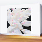 Duck Pond Haze Wall Mural Gallery Image 2