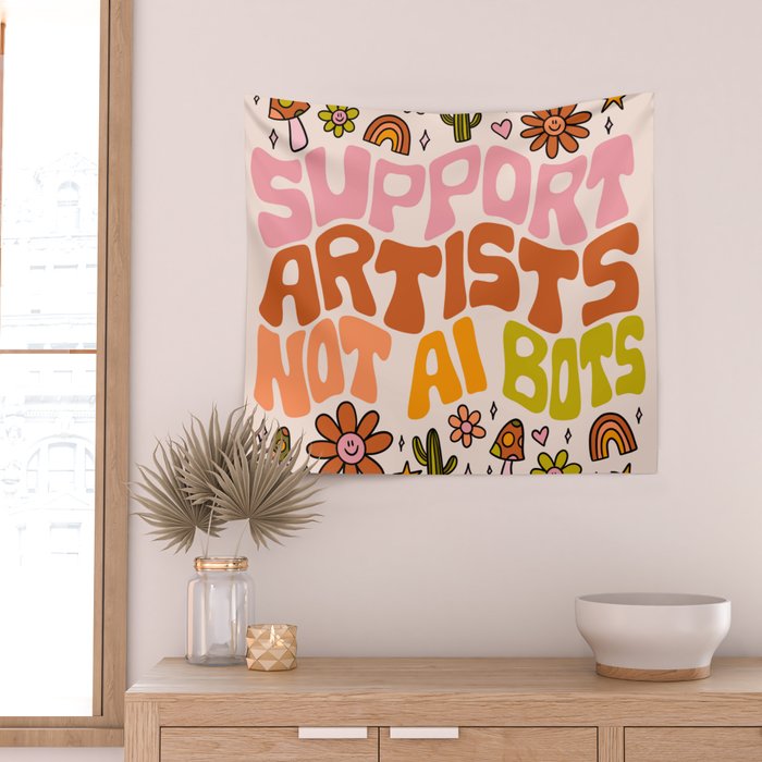 Support Artists Wall Tapestry Gallery Image 2