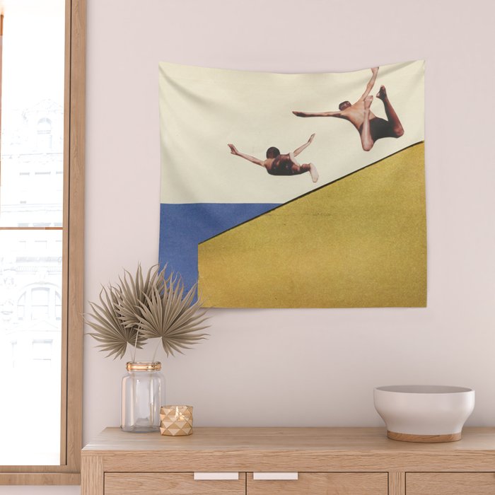 Over the Edge Wall Tapestry Gallery Image 2