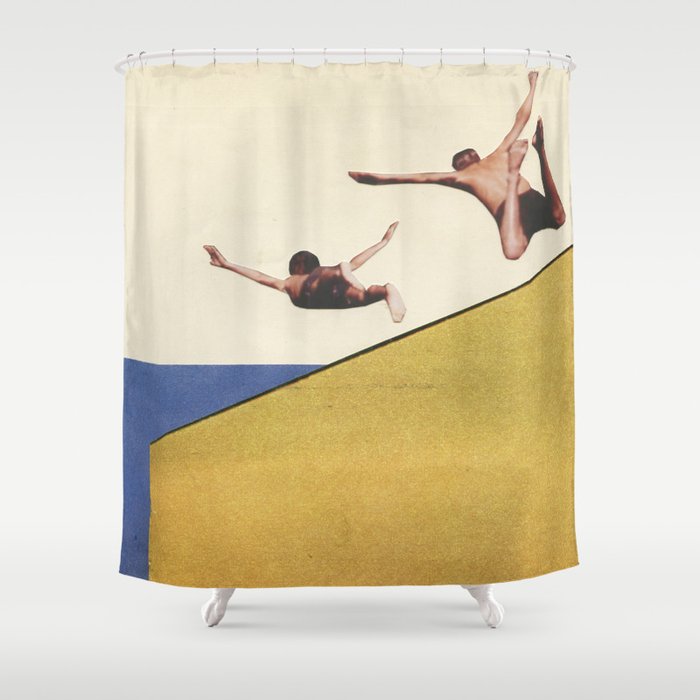 Over the Edge Shower Curtain Gallery Image 1