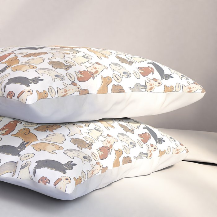 My sweet rabbit Pillow Sham Gallery Image 3