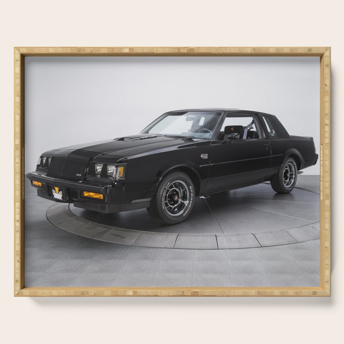 1987 Grand National Muscle Car Serving Tray Gallery Image 1