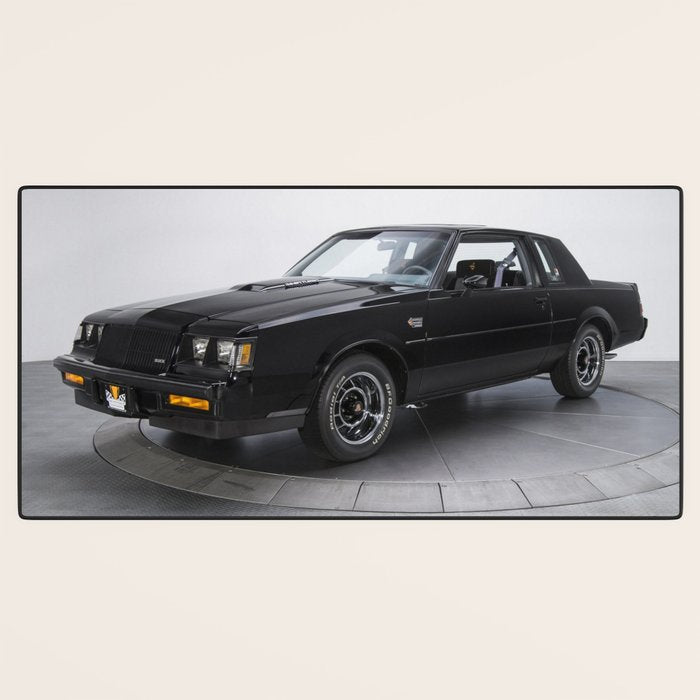 1987 Grand National Muscle Car Desk Mat Gallery Image 3