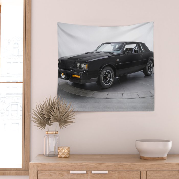 1987 Grand National Muscle Car Wall Tapestry Gallery Image 2