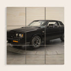 1987 Grand National Muscle Car Wood Wall Art Gallery Image 1