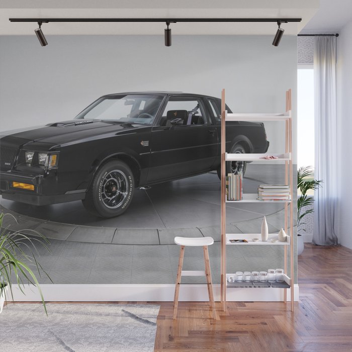 1987 Grand National Muscle Car Wall Mural Gallery Image 1