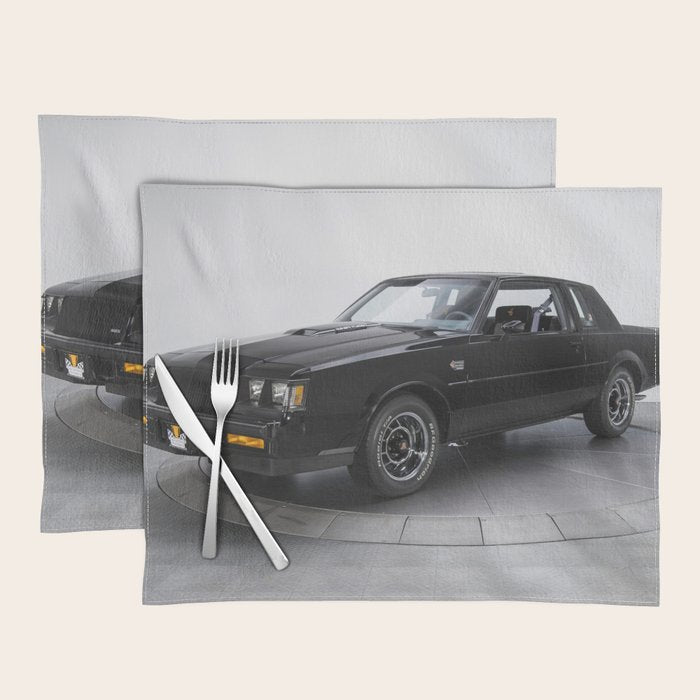 1987 Grand National Muscle Car Placemat Gallery Image 1