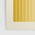 Gradient Arch XXV Gold Sunshine Mid Century Modern Rainbow Poster Gallery Image 3