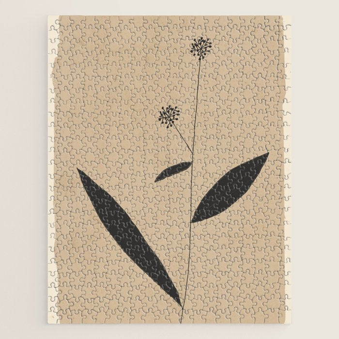 Abstract Art /Minimal Plant 8 Jigsaw Puzzle Gallery Image 1