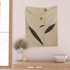 Abstract Art /Minimal Plant 8 Wall Tapestry Gallery Image 2