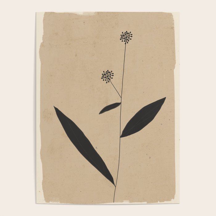 Abstract Art /Minimal Plant 8 Poster Gallery Image 4