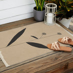 Abstract Art /Minimal Plant 8 Outdoor Rug Gallery Image 2