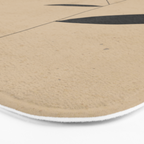 Abstract Art /Minimal Plant 8 Bath Mat Gallery Image 3