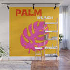 Palm Beach: Vintage Travel Colour Series 01 Wall Mural Gallery Image 1