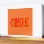 Wavy Cancer Wall Mural Gallery Image 2