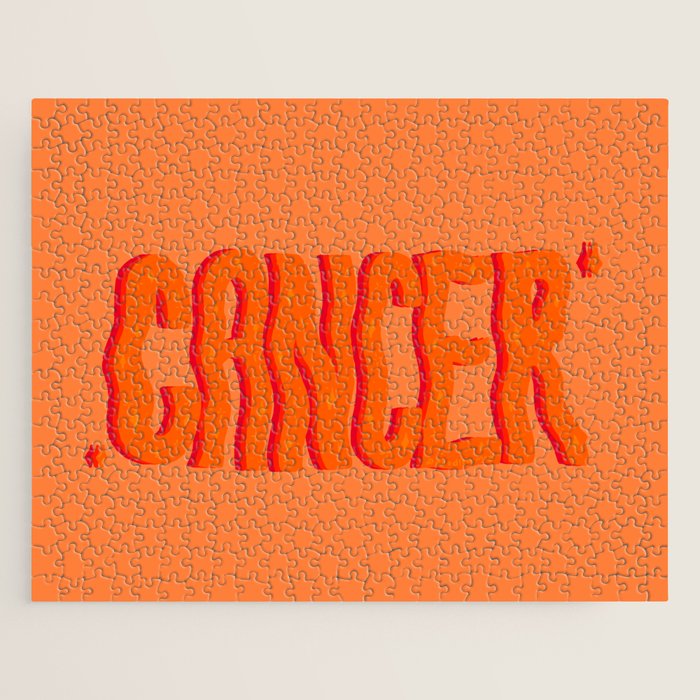 Wavy Cancer Jigsaw Puzzle Gallery Image 1