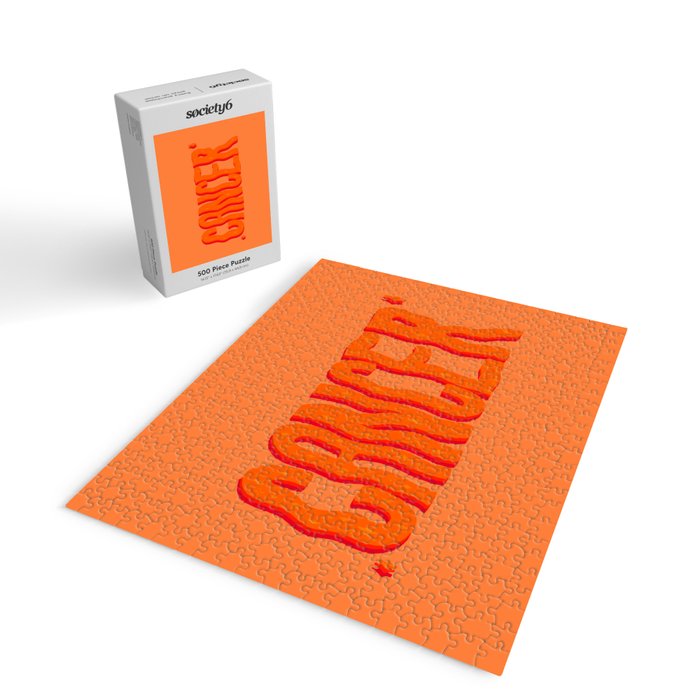 Wavy Cancer Jigsaw Puzzle Gallery Image 2