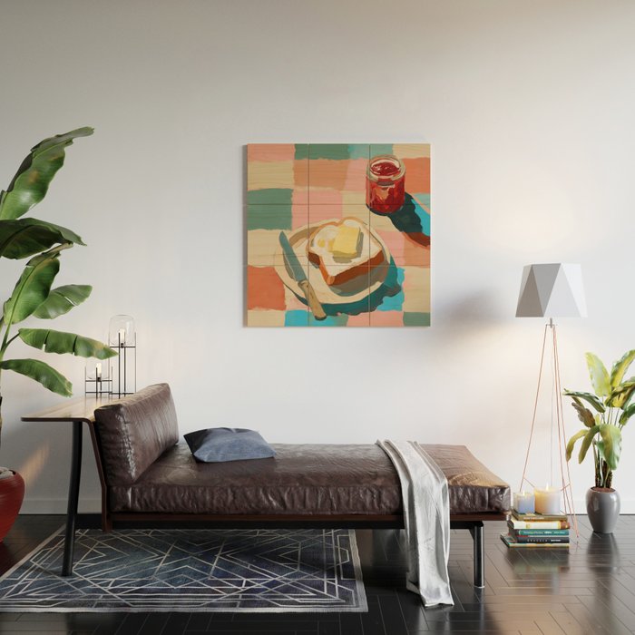 Morning Toast Wood Wall Art Gallery Image 2