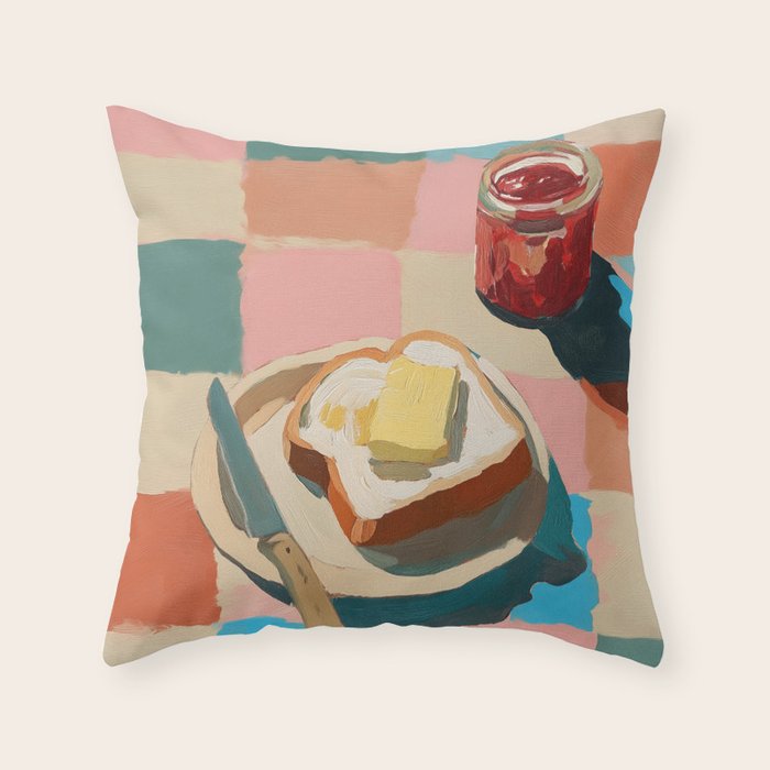Morning Toast Throw Pillow Gallery Image 6