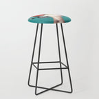 woman with flowers 16 Stool Gallery Image 1