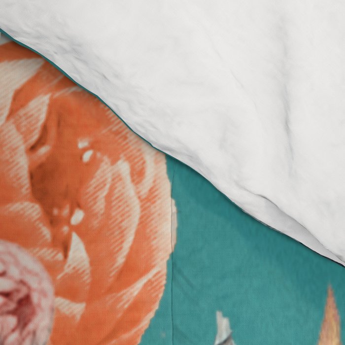 woman with flowers 16 Comforter Gallery Image 4