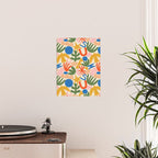 Abstract organic nature shape art pattern Poster Gallery Image 2