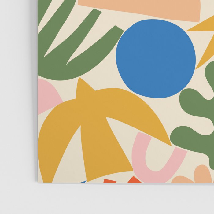 Abstract organic nature shape art pattern Poster Gallery Image 3