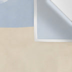 Minimal sand beach with seagulls Wall Tapestry Gallery Image 3