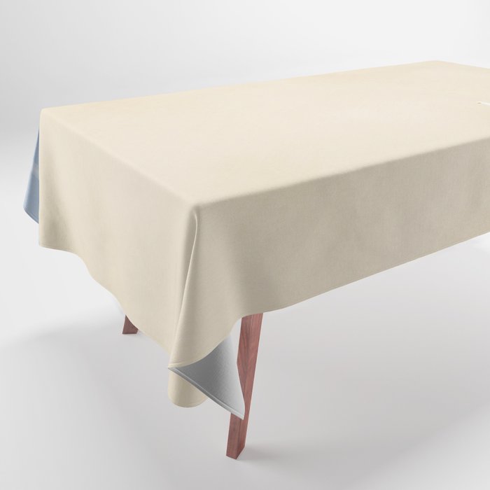 Minimal sand beach with seagulls Tablecloth Gallery Image 1