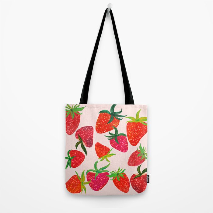 Strawberry Harvest Tote Bag Gallery Image 2