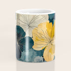 Floral Navy Honey Coffee Mug Gallery Image 4