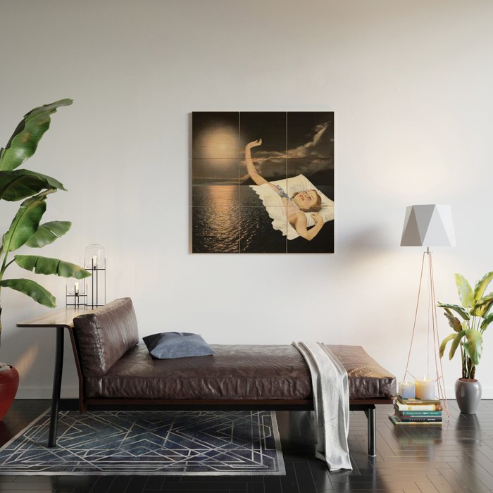 Lights out! It's bed time Wood Wall Art Gallery Image 2