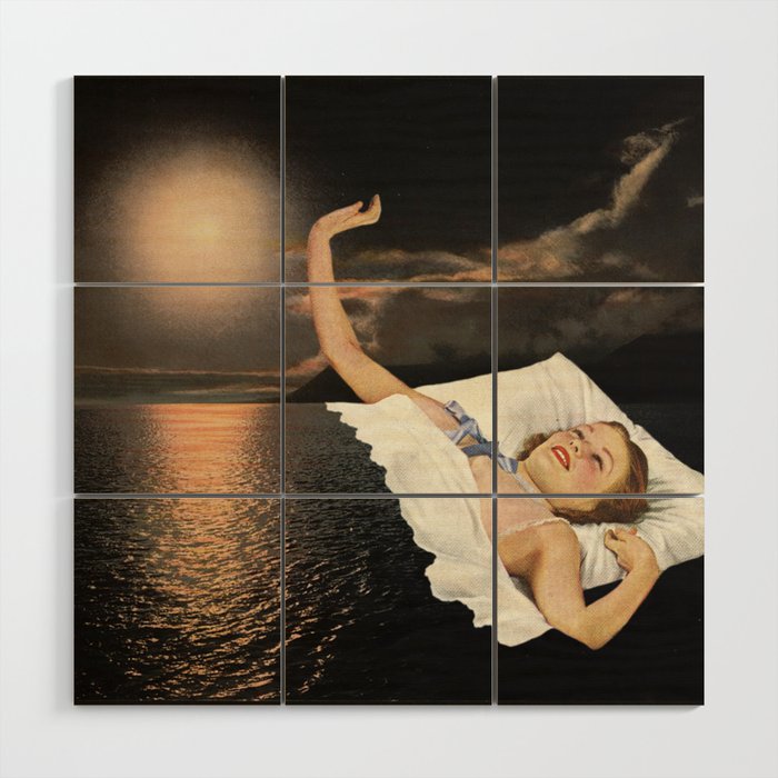Lights out! It's bed time Wood Wall Art Gallery Image 1