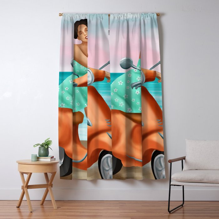 Seaside Reverie Window Curtain Gallery Image 5