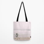 California Coast Surfer - Venice Beach Ocean View - Travel Photography Tote Bag Gallery Image 2
