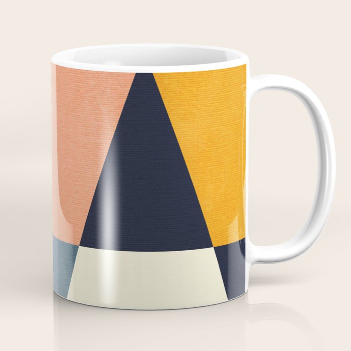 mid century geometry Coffee Mug Gallery Image 1