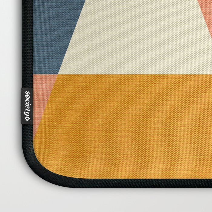 mid century geometry Laptop Sleeve Gallery Image 3