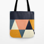 mid century geometry Tote Bag Gallery Image 1