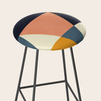 mid century geometry Stool Gallery Image 2