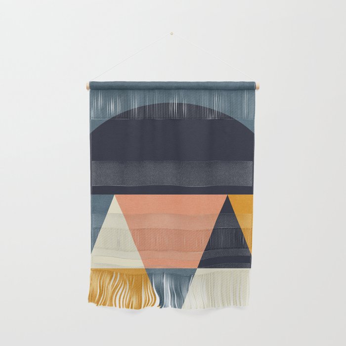 mid century geometry Wall Hanging Gallery Image 1