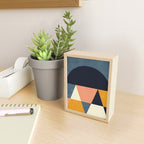 mid century geometry Mini Art Print Gallery Image 2