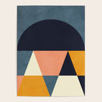mid century geometry Poster Gallery Image 4