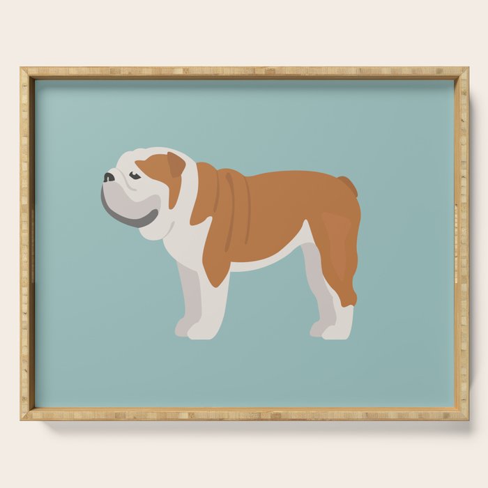 English Bulldog Serving Tray Gallery Image 1