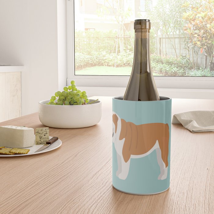 English Bulldog Wine Chiller Gallery Image 4