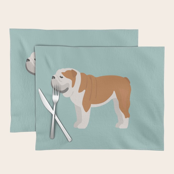 English Bulldog Placemat Gallery Image 1