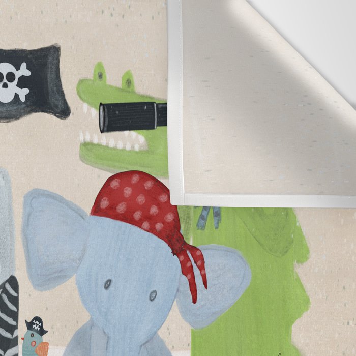 the pirate tub Wall Tapestry Gallery Image 3