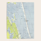 Vintage Northern Outer Banks Map (1940) Poster Gallery Image 4