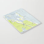 Vintage Northern Outer Banks Map (1940) Notebook Gallery Image 3