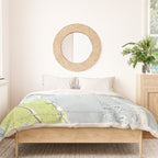 Vintage Northern Outer Banks Map (1940) Duvet Cover Gallery Image 3